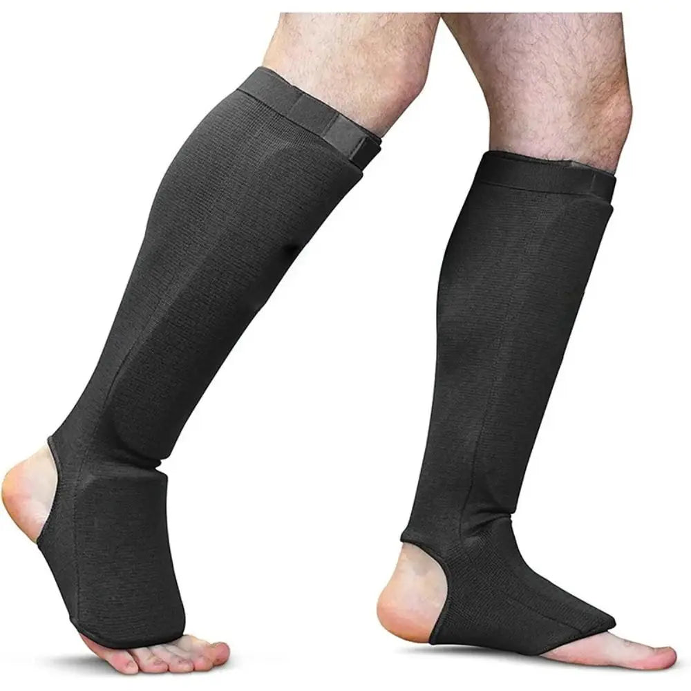 Black Shin Guards