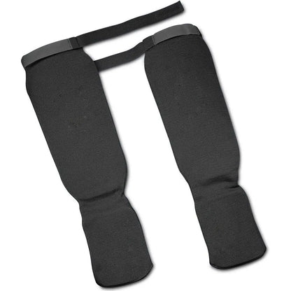 Black Shin Guards